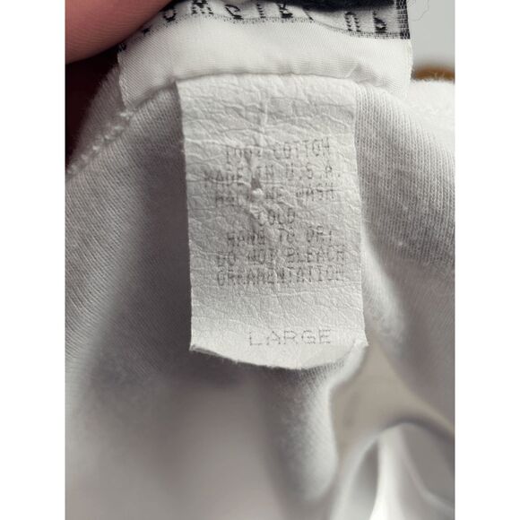 Vintage Cowgirl Up Cowgirl Up Baby Tee Front Zip Made in USA Size Large - Picture 4 of 5